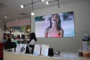 Компанией «PALAMI» установлен светодиодный экран в новом магазине Mark Formelle.