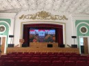 В актовом зале Белорусского национального технического университета установлен светодиодный экран прокатного типа