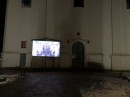 В г. Толочин в Свято-Покровском женском монастыре установлен светодиодный экран с акустической системой