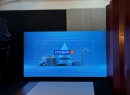 В студии телеканала «Гродно плюс» установлен светодиодный экран