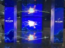 В открывшемся кинотеатре SKYLINE CINEMA  в ТРЦ «Галилео» г.Минск, ул.Бобруйская, 6 ,  установлено 15 светодиодных  экранов различного размера