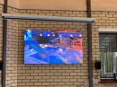 В санатории «Ружанский» на улице смонтирован светодиодный экран