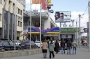 Первый в Минске светодиодный видеоэкран установлен на улице Немига