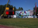 Компанией "Палами" установлен полноцветный электронный светодиодный экран на стадионе "Центральный" в г. Новокузнецк
