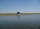 Самое большое в Беларуси светодиодное видеотабло (66 кв.м.) установлено на строящемся гребном канале в г.Заславле.