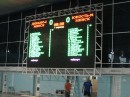 Произведено и установлено полноцветное светодиодное видеотабло Palami-RGB-SMD-12 размером 4,032х6,912 м для бассейна Дворца спорта "Олимпийский", г.Чехов, Россия