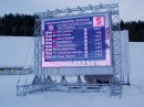Изготовлен и установлен полноцветный электронный светодиодный экран в Олимпийском спортивном комплексе "Раубичи"