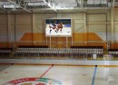 Комплект из трех светодиодных видеотабло и системы судейства соревнований по хоккею, соответствующий требованиям IIHF установлен на ледовой площадке нового Спортивно-развлекательного центра в г.Молодечно.